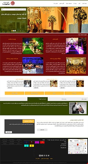 طراحی وب سایت شرکتی  work 19